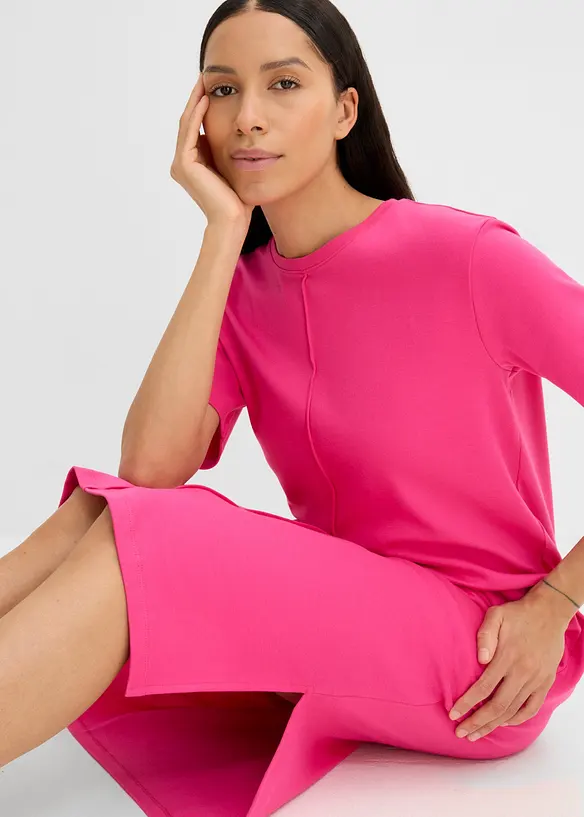 Jerseykleid aus reiner Bio-Baumwolle, bonprix