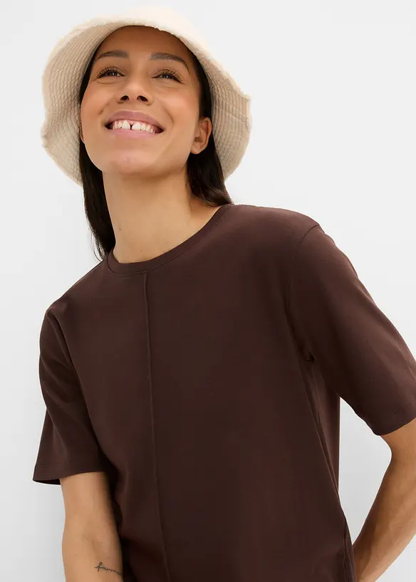 Jerseykleid aus reiner Bio-Baumwolle, bonprix