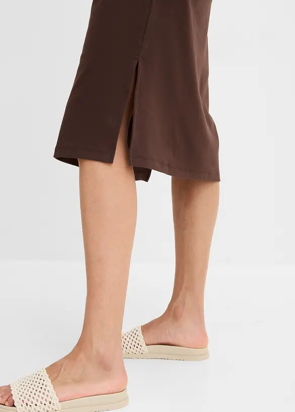 Jerseykleid aus reiner Bio-Baumwolle, bonprix