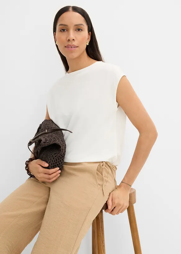 Oversize-Shirt aus softem Viskose-Mix, bonprix