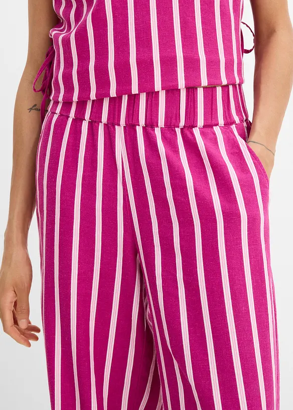 Gestreifte Schlupfhose, bonprix