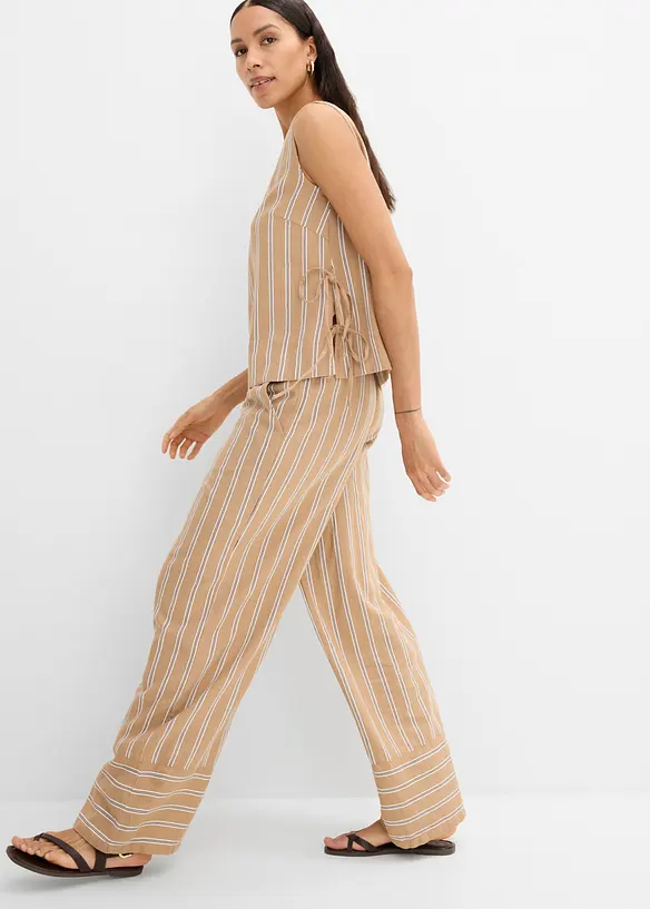 Gestreifte Schlupfhose, bonprix