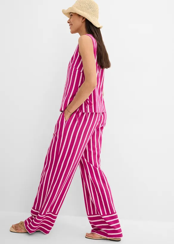 Gestreifte Schlupfhose, bonprix