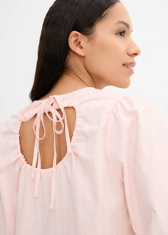 Bluse mit Volumen&auml;rmeln, bonprix