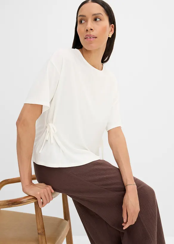 T-Shirt aus softem Viskose-Mix, bonprix