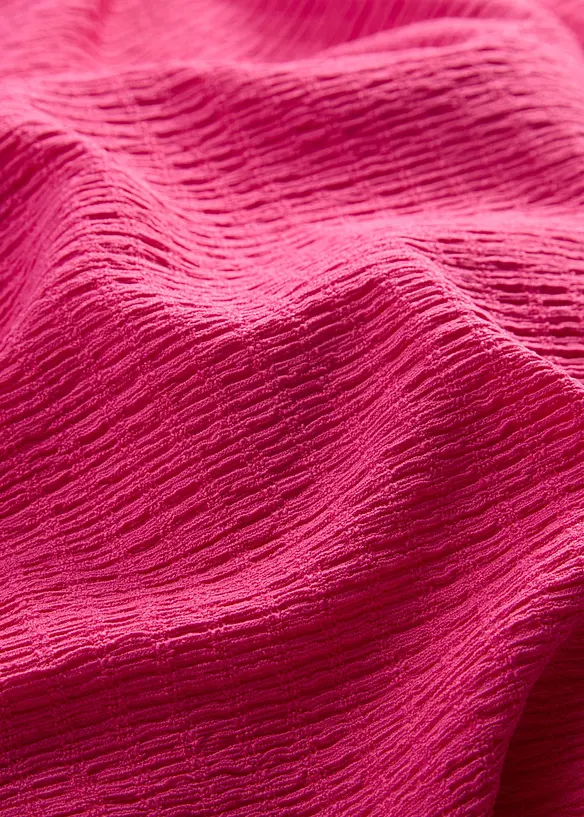 T-Shirt aus strukturiertem Material, bonprix