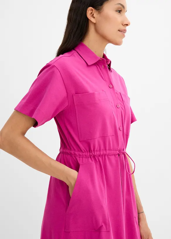 Jerseykleid aus Baumwoll-Stretch, bonprix