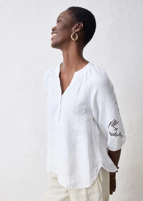 Tunique 100% lin, bonprix