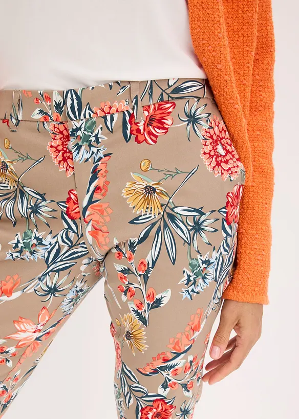 Pantalon 7/8 extensible, bonprix