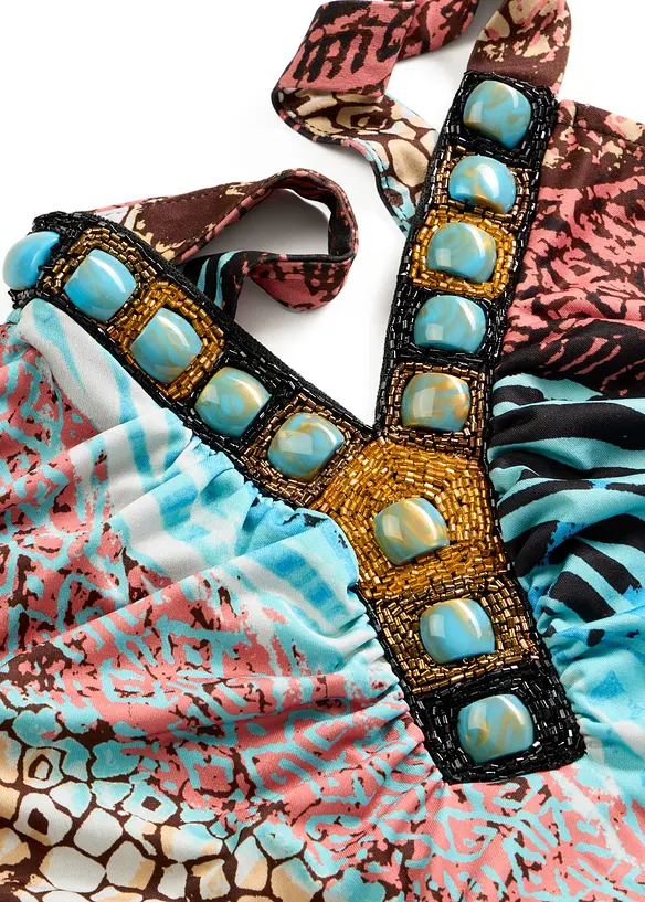 Robe trap&egrave;ze en jersey, bonprix