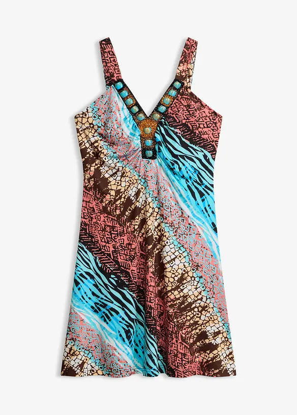 Robe trap&egrave;ze en jersey, bonprix