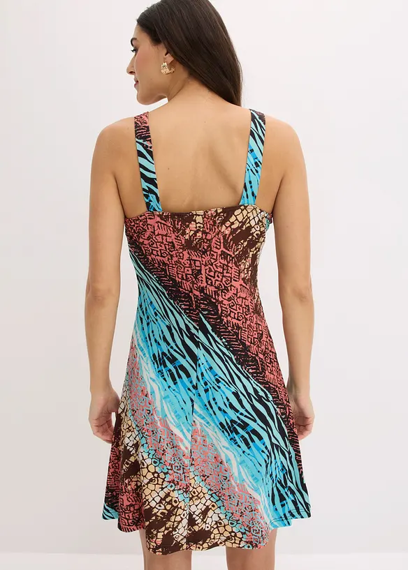 Robe trap&egrave;ze en jersey, bonprix