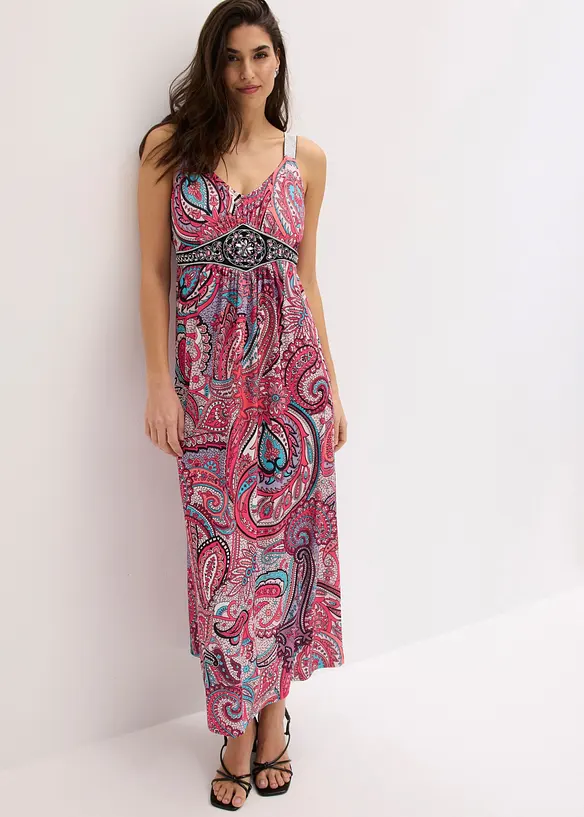 Maxikleid mit Applikationen, bonprix
