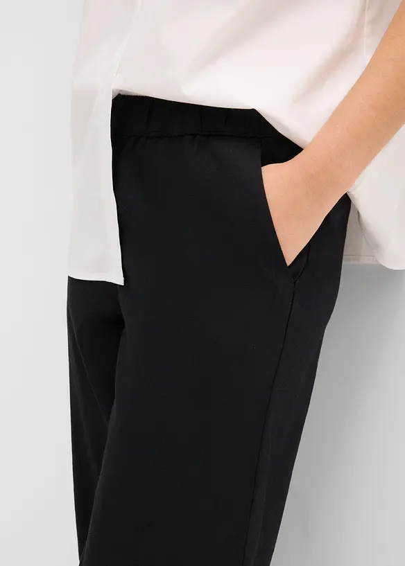3/4-Hose aus leichtem Leinen-Mix, bonprix