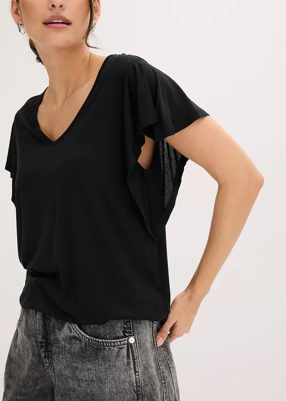 Shirt aus softer Viskose, bonprix