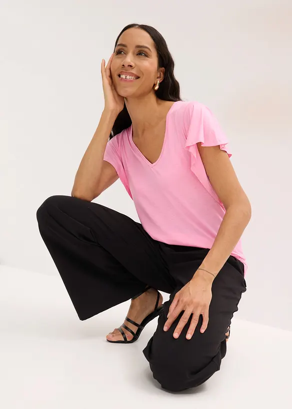 Shirt aus softer Viskose, bonprix