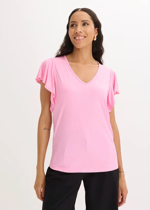 Shirt aus softer Viskose, bonprix