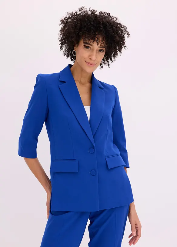 Blazer tendance &agrave; &eacute;paulettes, bonprix