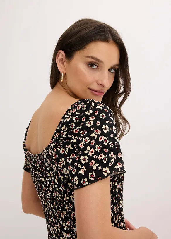 Maxikleid aus Viskose-Mix, bonprix