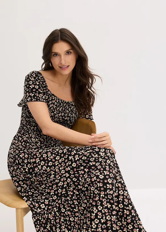 Maxikleid aus Viskose-Mix, bonprix