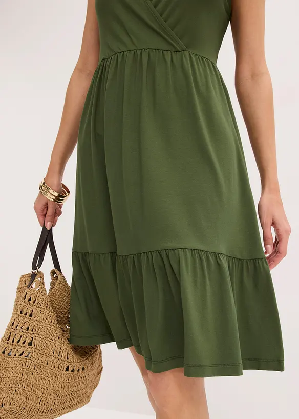 Jerseykleid aus Viskose-Mix, bonprix