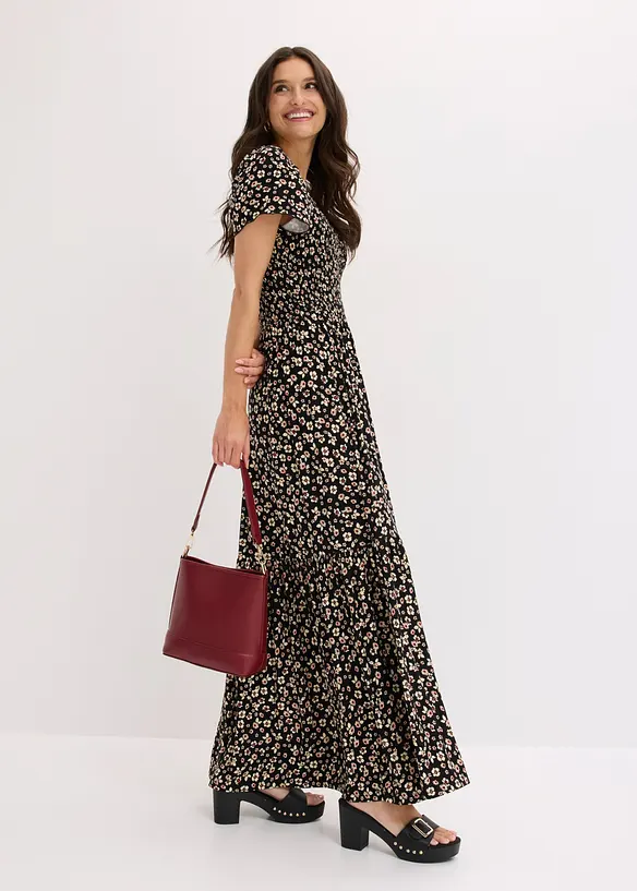 Maxikleid aus Viskose-Mix, bonprix