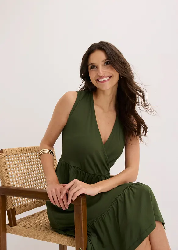 Jerseykleid aus Viskose-Mix, bonprix