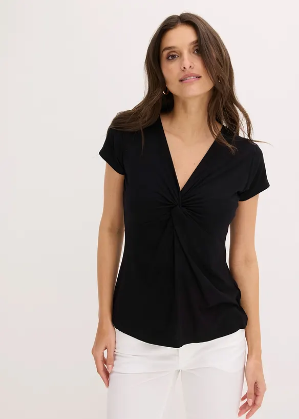 T-shirt en viscose extensible, bonprix