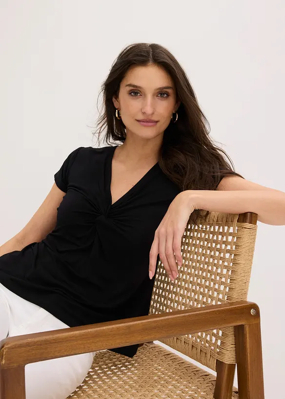 T-shirt en viscose extensible, bonprix