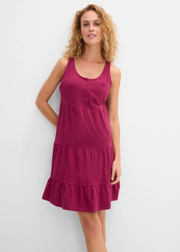 Robe courte en jersey coton, bonprix