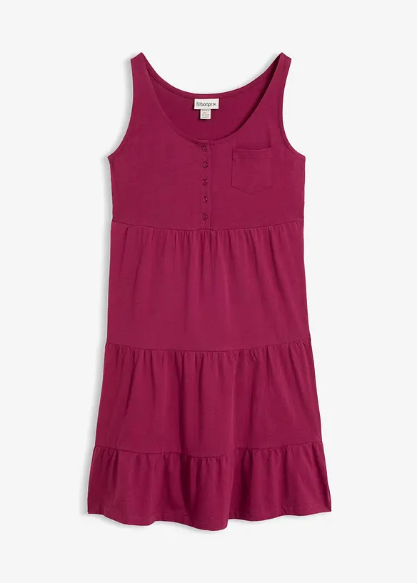 Robe courte en jersey coton, bonprix