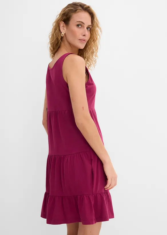 Robe courte en jersey coton, bonprix