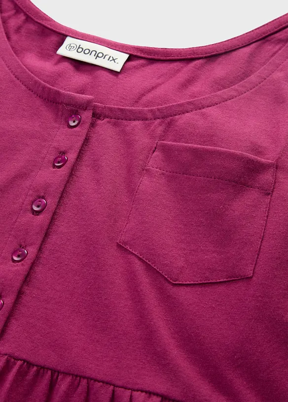 Robe courte en jersey coton, bonprix