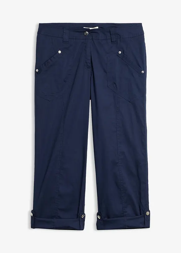 Stretch-Cargo-Hose, 3/4-L&auml;nge, bonprix