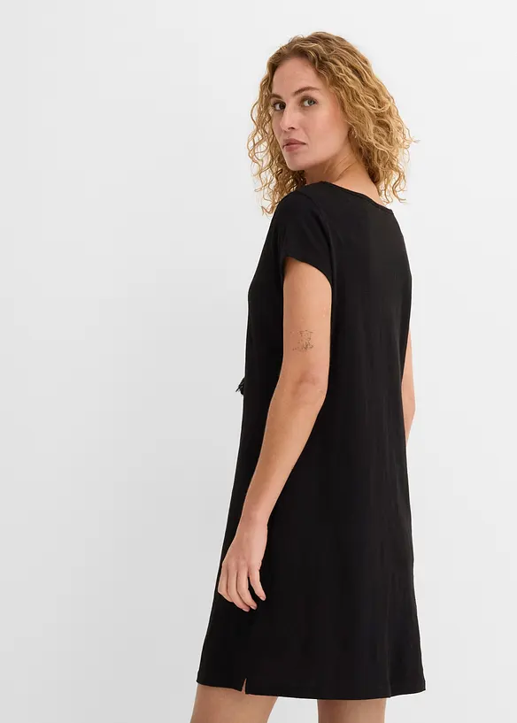Robe en jersey coton flamm&eacute;, bonprix