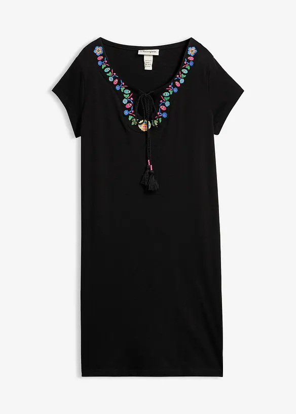 Robe en jersey coton flamm&eacute;, bonprix