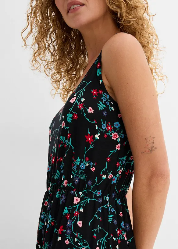 Robe longue &agrave; imprim&eacute;, bonprix