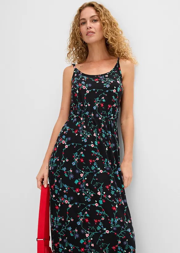 Robe longue &agrave; imprim&eacute;, bonprix