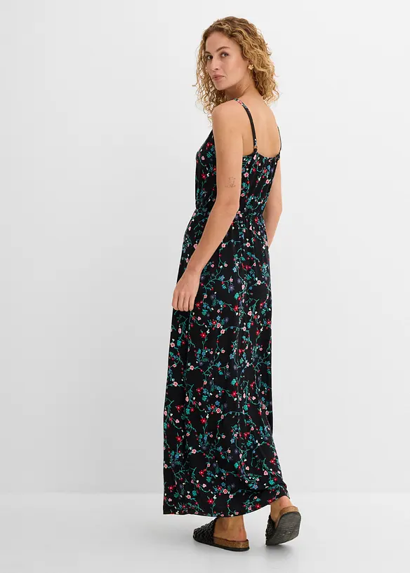 Robe longue &agrave; imprim&eacute;, bonprix