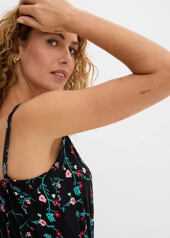 Robe longue &agrave; imprim&eacute;, bonprix