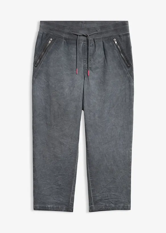 Pantalon 3/4 avec cordon contrastant, bonprix