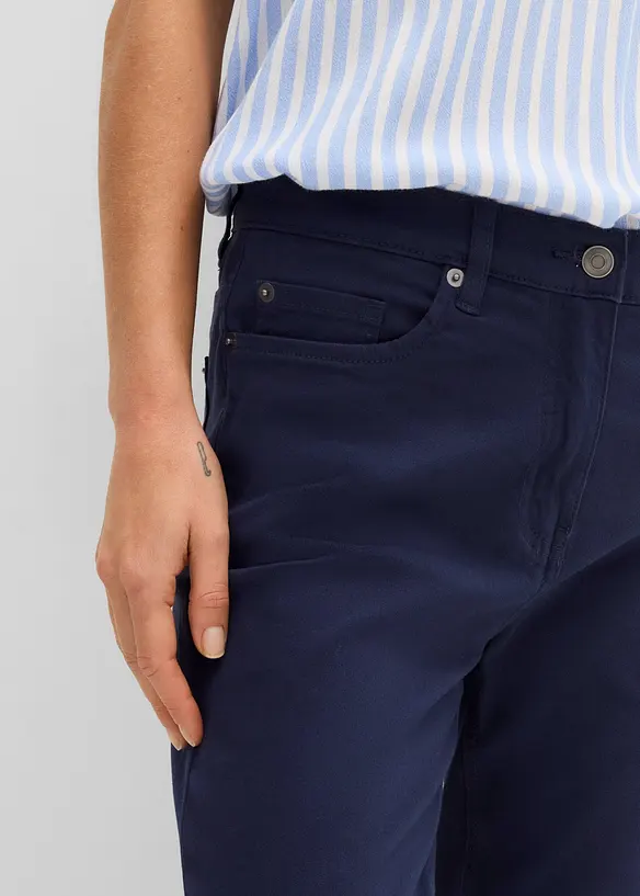7/8-Stretchhose, High Waist, bonprix