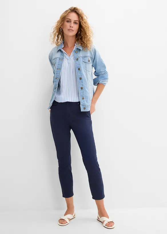 7/8-Stretchhose, High Waist, bonprix