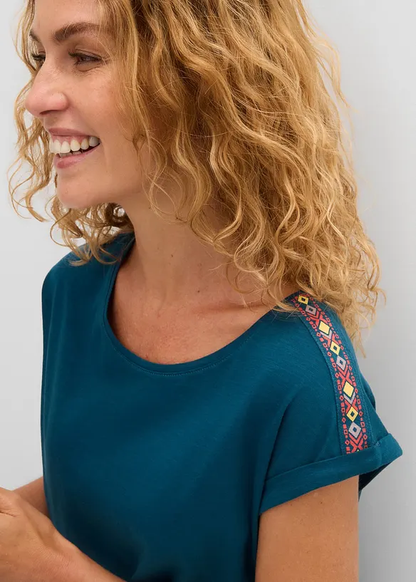 T-Shirt aus reiner Bio-Baumwolle, bonprix