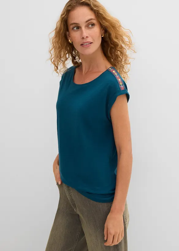 T-Shirt aus reiner Bio-Baumwolle, bonprix