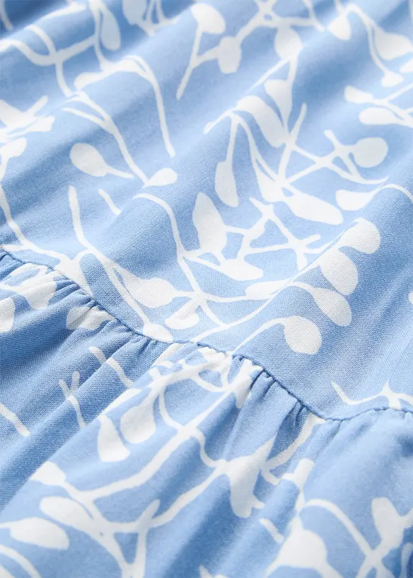 Minikleid aus flie&szlig;ender Viskose, bonprix