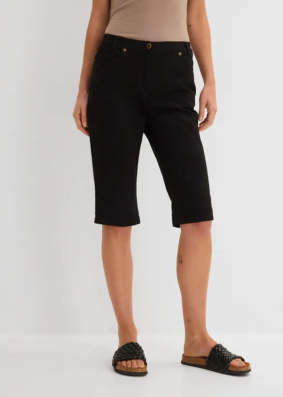 Bermuda coton avec taille confortable, bonprix