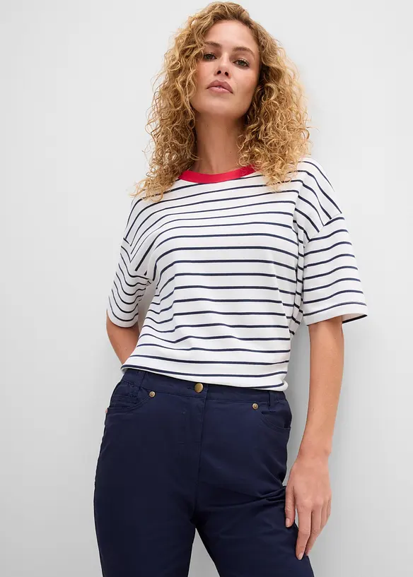 Bermuda coton avec taille confortable, bonprix