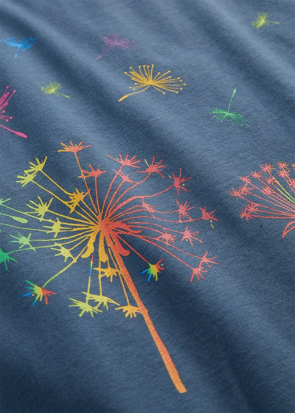 T-shirt &agrave; imprim&eacute; floral, bonprix