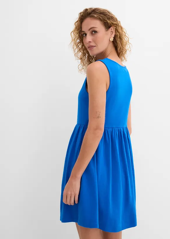Robe &agrave; poches en jersey 100% coton, bonprix